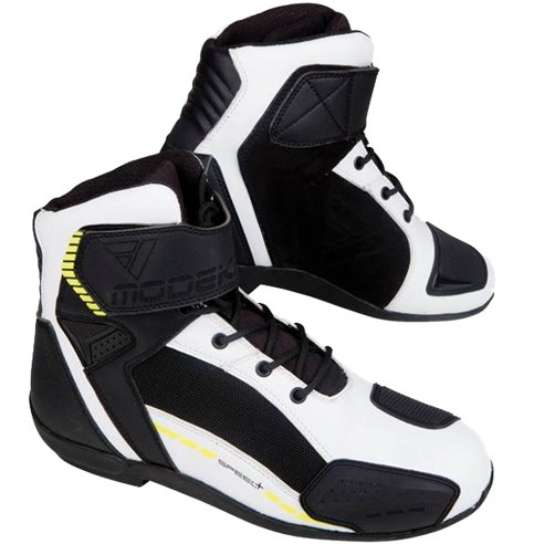 Bota Modeka Kyne blanco/negro