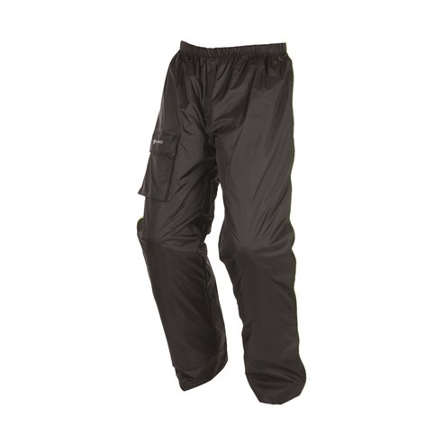 Pantalon de lluvia Modeka Ax-Dry negro/negro