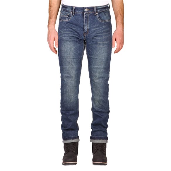 Tejanos Modeka Glenn Slim stone wash blue