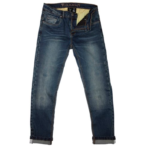 Tejanos Modeka Glenn Slim stone wash blue