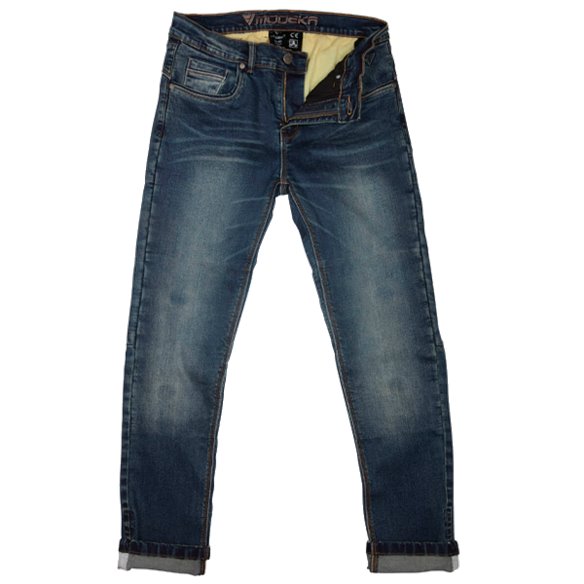 Tejanos Modeka Glenn Slim stone wash blue