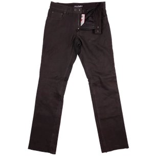 Tejanos de cuero Modeka Stemp negro