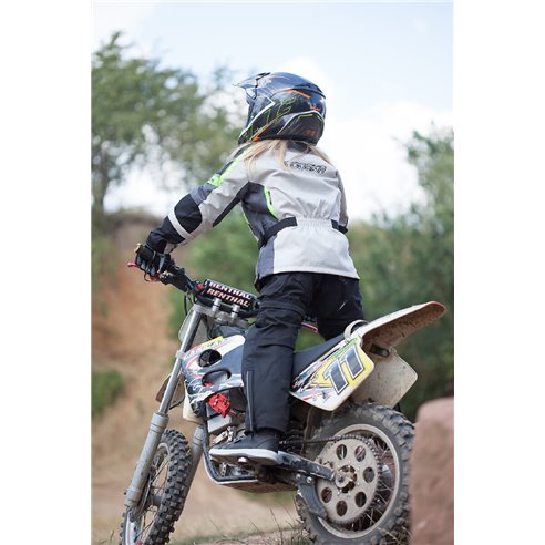 Chaqueta Modeka El Chango Kids negro/amarillo