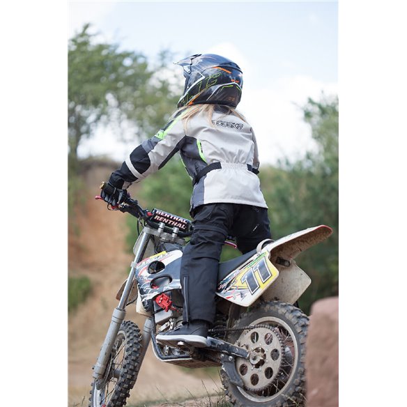 Chaqueta Modeka El Chango Kids negro/amarillo