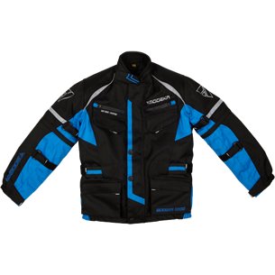 Chaqueta Modeka Tourex II Kids negro/azul