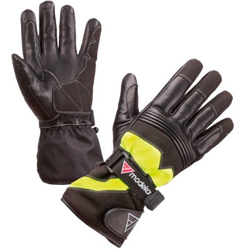 Guante Modeka Freeze EVO Kids negro/amarillo