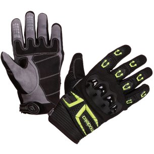 Guante Modeka MX Top Kids negro/amarillo