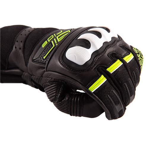 Guante Modeka Air Ride negro blanco neon
