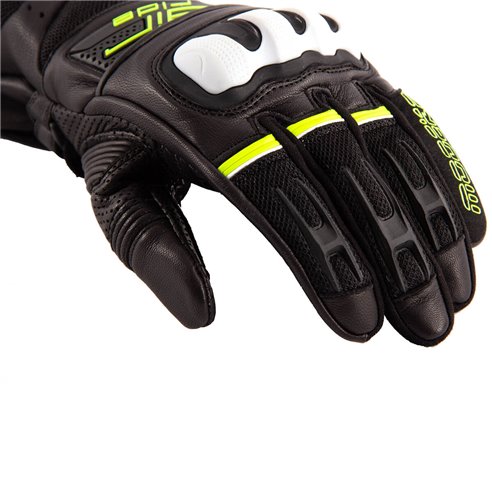 Guante Modeka Air Ride negro blanco neon