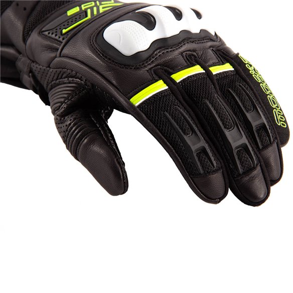 Guante Modeka Air Ride negro blanco neon