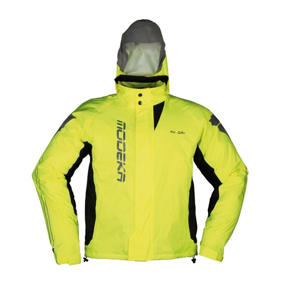 Chaqueta impermeable Modeka AX-Dry II amarillo/negro