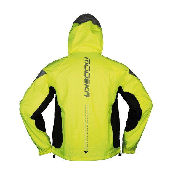 Chaqueta impermeable Modeka AX-Dry II amarillo/negro