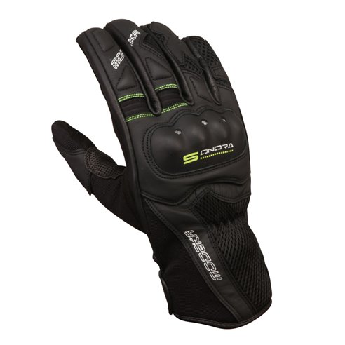 Guante Modeka Sonora negro amarillo