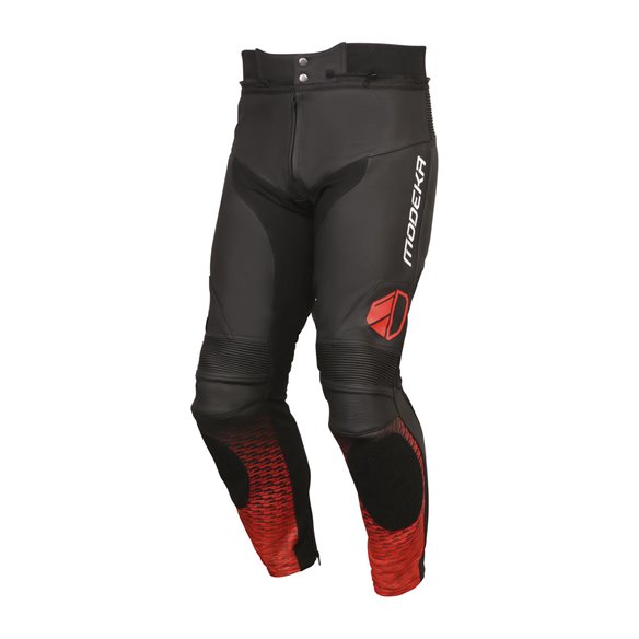 Pantalon Modeka Yron negro rojo (Novedad 2023)