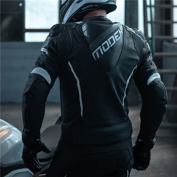 Chaqueta Modeka Valyant negro blanco (Novedad 2023)