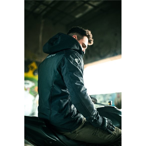 Chaqueta Modeka Braker negro (Novedad 2023)