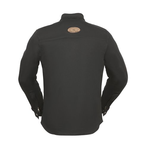 Overshirt Modeka Oliwer negro (Novedad 2023)