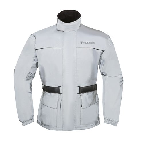 Chaqueta de lluvia Modeka Rain Silver