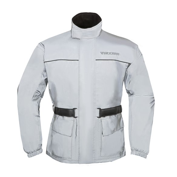 Chaqueta de lluvia Modeka Rain Silver