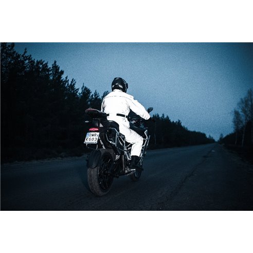 Chaqueta de lluvia Modeka Rain Silver