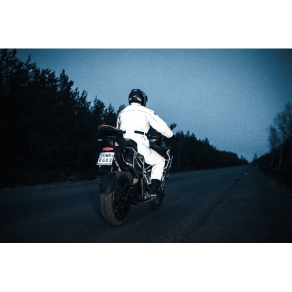 Chaqueta de lluvia Modeka Rain Silver