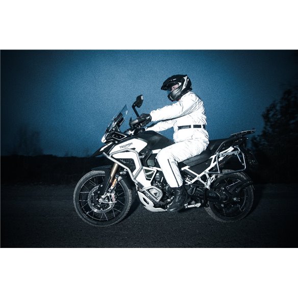 Chaqueta de lluvia Modeka Rain Silver