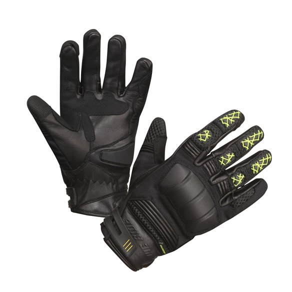 Guante Modeka Ennos negro amarillo (Novedad 2023)