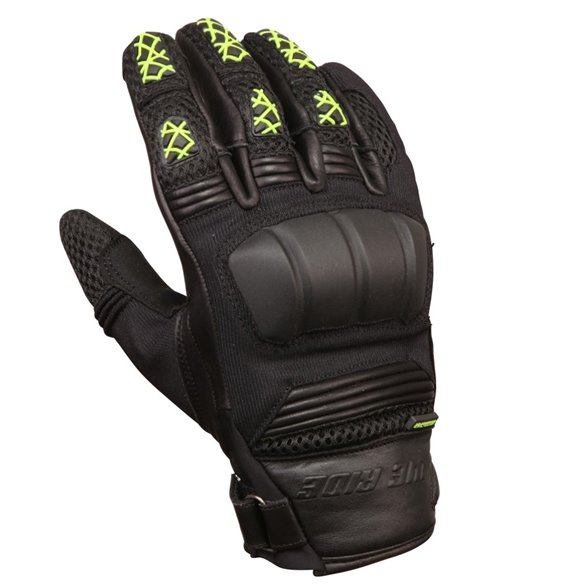 Guante Modeka Ennos negro amarillo (Novedad 2023)