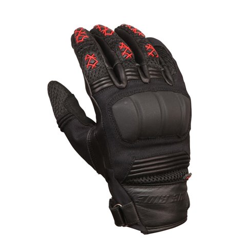 Guante Modeka Ennos negro rojo (Novedad 2023)