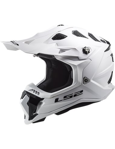 casco motocross LS2 Subverter blanco