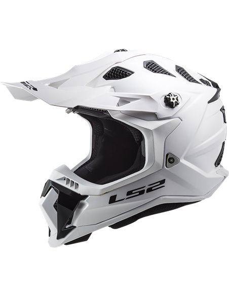 casco motocross LS2 Subverter blanco
