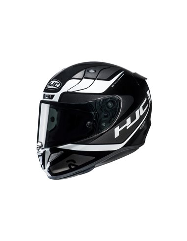 Casco integrado HJP RPA11 negro/blanco