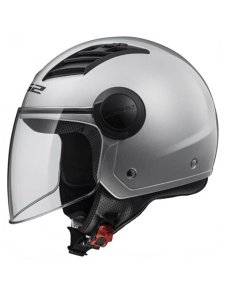 Casco jet LS2 Airflow gris
