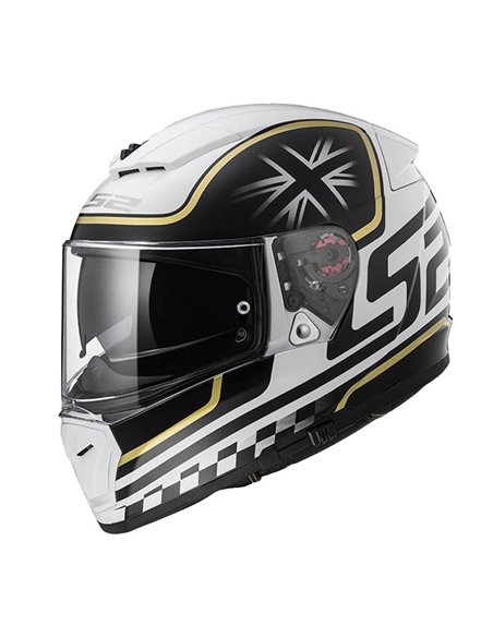 Casco integral LS2 Breaker blanco/negro