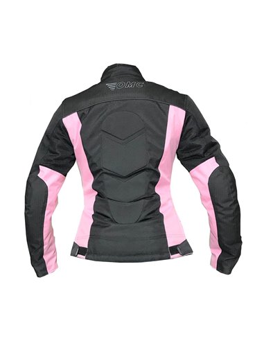 Cazadora invierno OMC Shiver rosa 4 estaciones