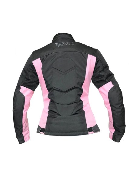 Cazadora invierno OMC Shiver rosa 4 estaciones
