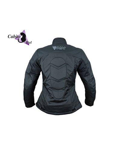 Cazadora Omc  Shiver negro Lady 4 estaciones