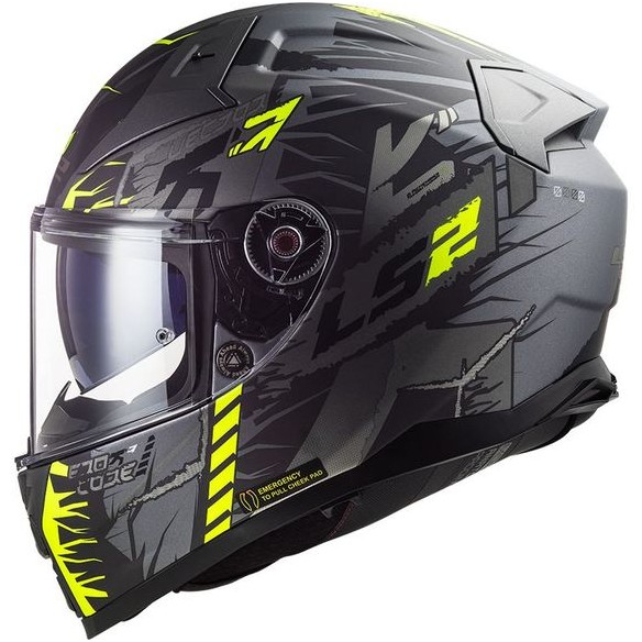 CASCO FF811 VECTOR II TECHBOT M.TITAN.YELLOW