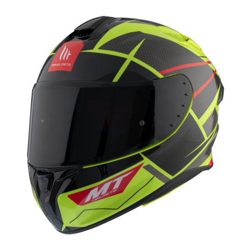 Casco MT Targo Pro Podium negro fluor