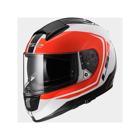 Casco integral LS2 vector naranja