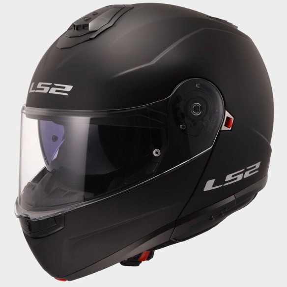 Casco modular LS2 Strobe II Negro Brillo