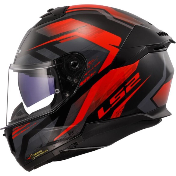 Casco LS2 Stream II Fury Red