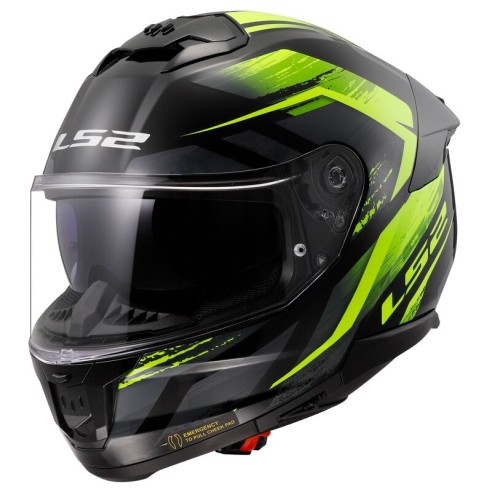 Casco LS2 Stream II Fury Yellow