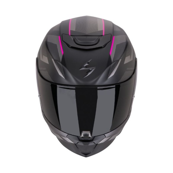 Casco Scorpion Exo 391 Aaxo Matt Black-Pink