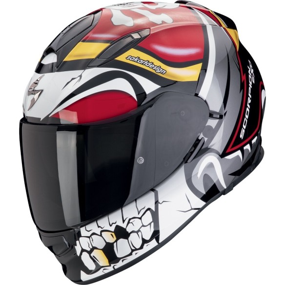 Casco Scorpion Exo 491 Pirate Red