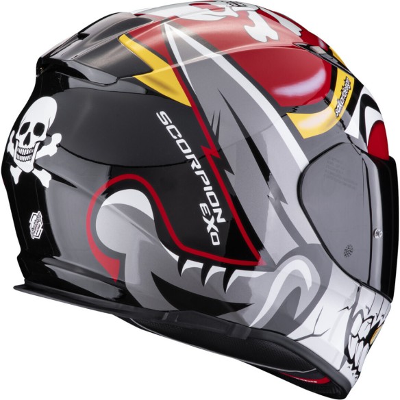Casco Scorpion Exo 491 Pirate Red