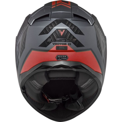 CASCO FF811 VECTOR II MATT TITANIUM RED