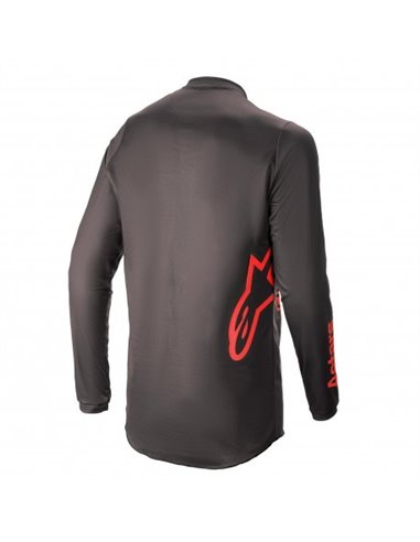 Camiseta Alpinestar Jersey fluid chaser negro/rojo