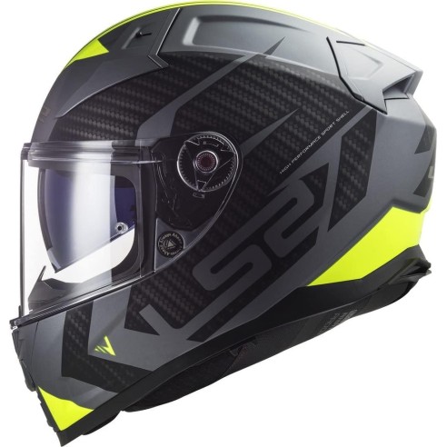 CASCO LS2 VECTOR II SPLITTER MATT YELLOW