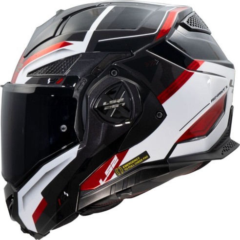 CASCO MODULAR ADVANT X SPECTRUM ROJO